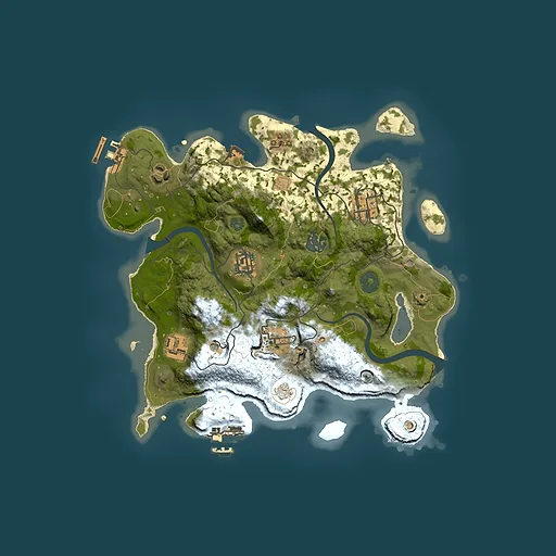 Rust map seed 947931416, 3000x3000m top-down preview