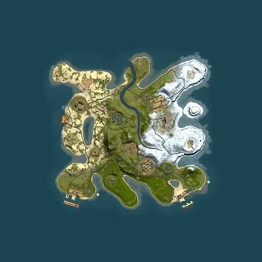 Rust map seed 476677576, 2500x2500m top-down preview