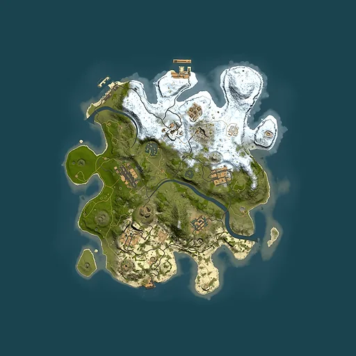 Rust map seed 1315467, 3000x3000m top-down preview