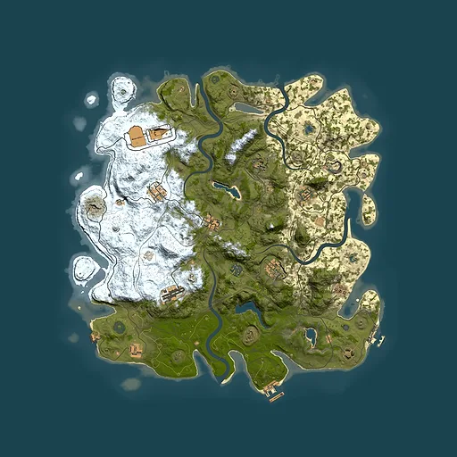 Rust map seed 382921997, 4500x4500m top-down preview