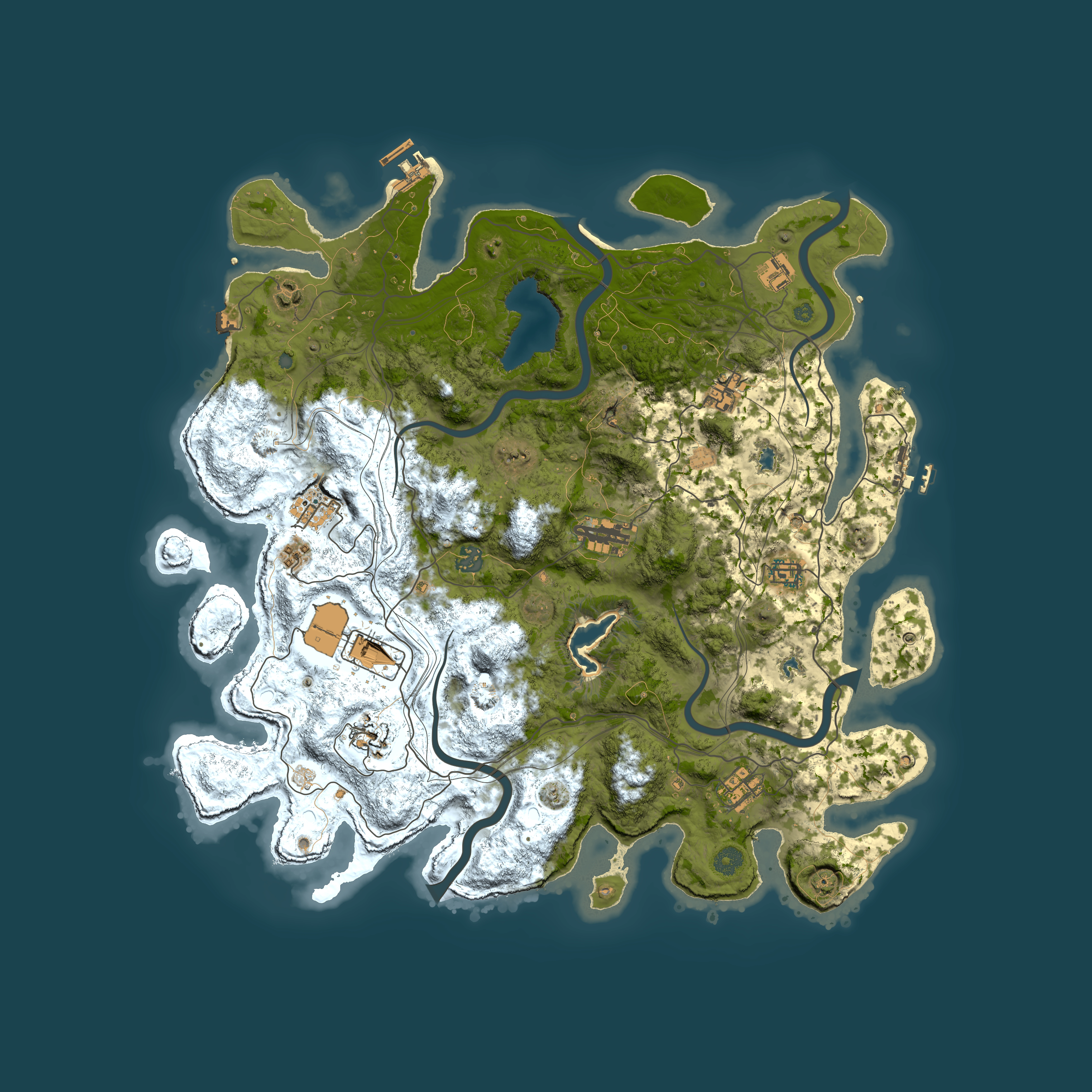 Full top-down render of Rust map seed 970475257, 4500x4500m