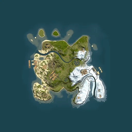 Rust map seed 1062887363, 2500x2500m top-down preview