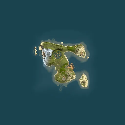 Rust map seed 499392401, 1500x1500m top-down preview
