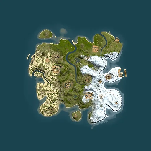 Rust map seed 1671719479, 3000x3000m top-down preview