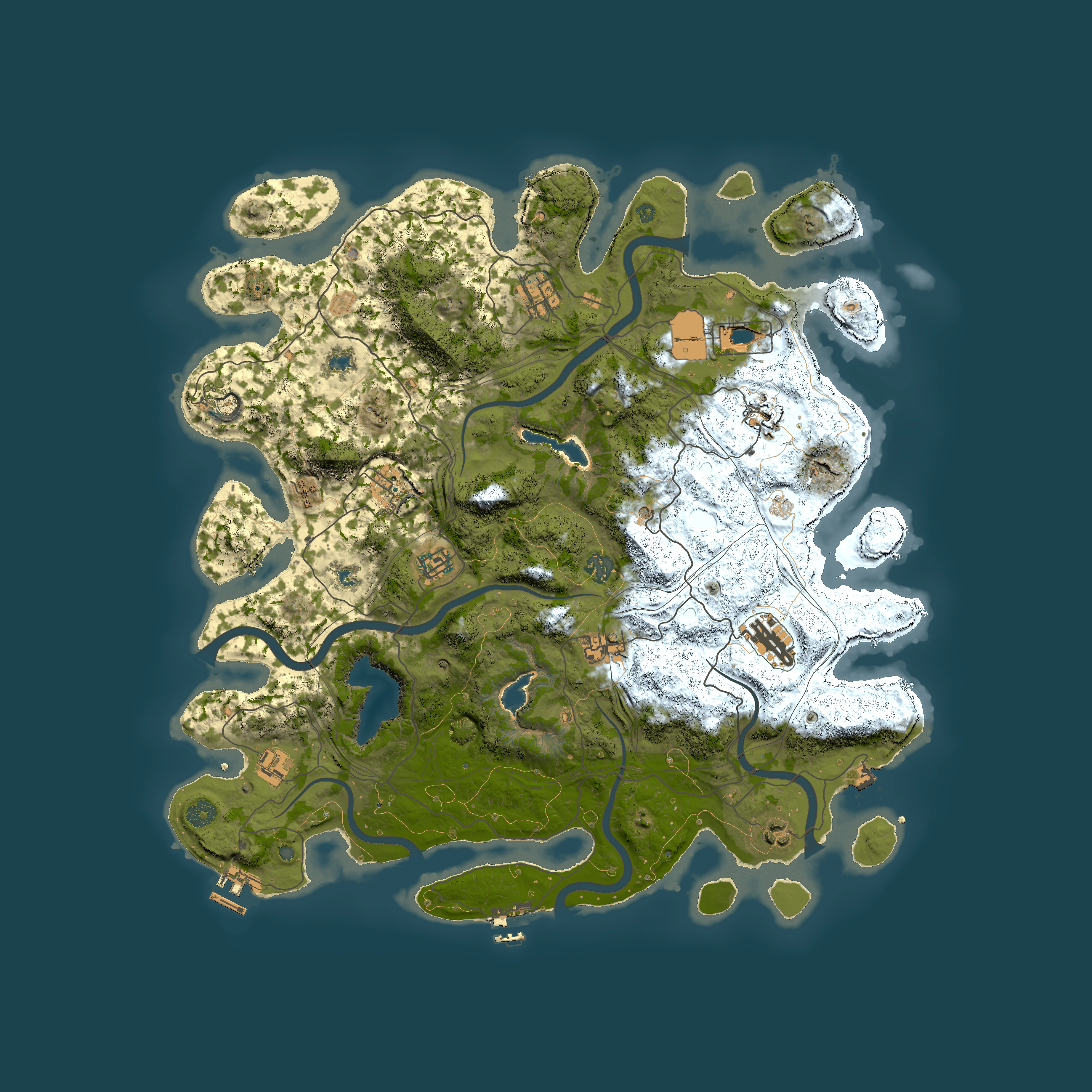 Full top-down render of Rust map seed 1902765760, 4500x4500m