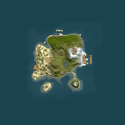 Rust map seed 1188818853, 2000x2000m top-down preview