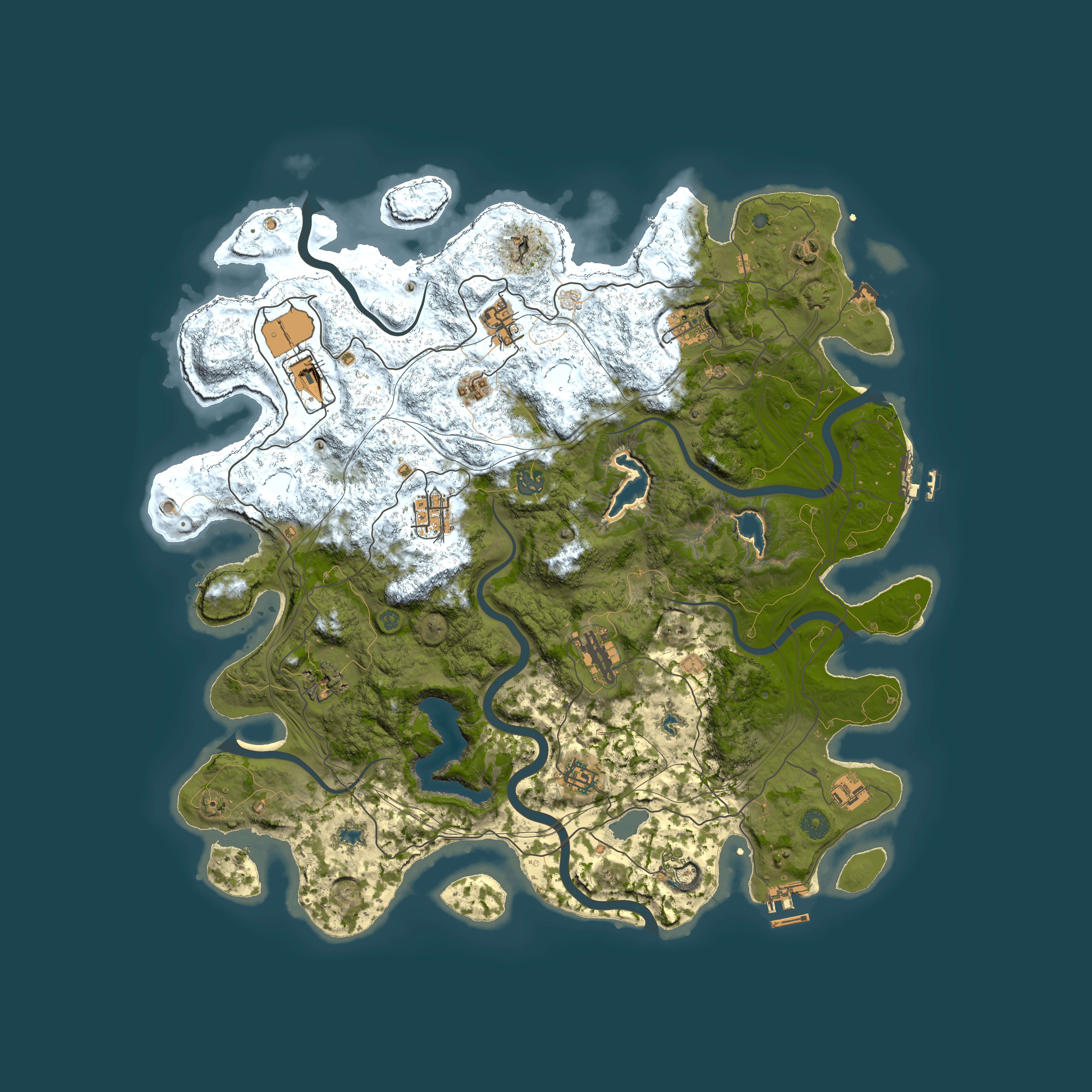 Full top-down render of Rust map seed 935836479, 4500x4500m