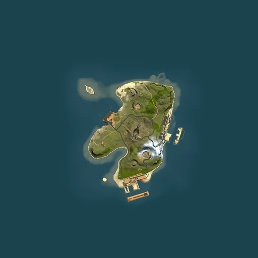 Rust map seed 130342171, 1500x1500m top-down preview