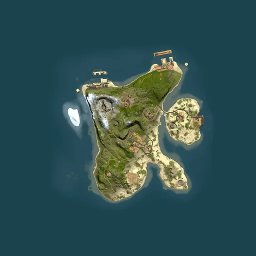 Rust map seed 1987890197, 2000x2000m top-down preview
