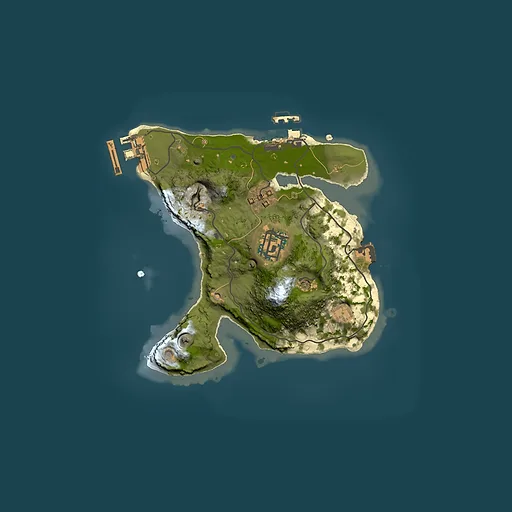 Rust map seed 425989990, 2000x2000m top-down preview