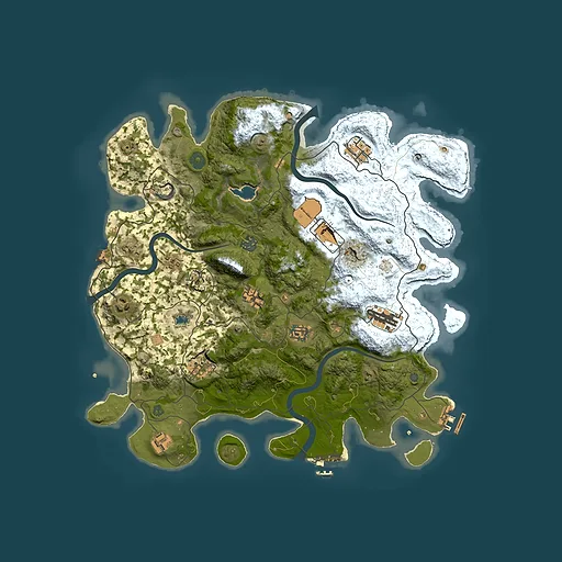 Rust map seed 1747780226, 4000x4000m top-down preview