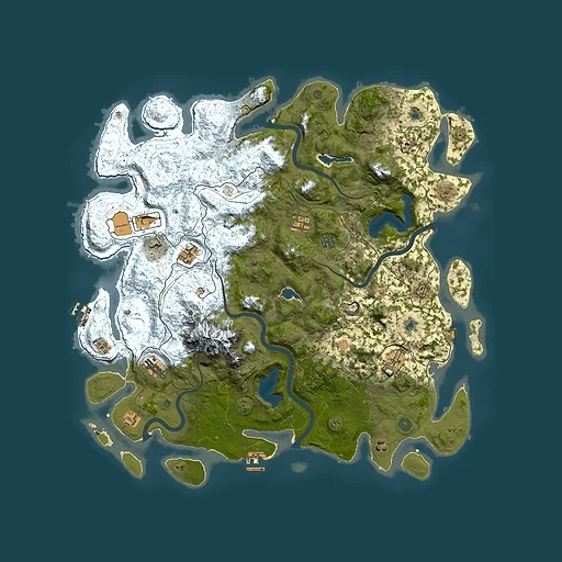 Rust map seed 1553532113, 5000x5000m top-down preview