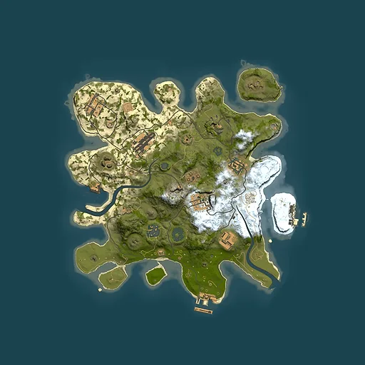 Rust map seed 1554703527, 3000x3000m top-down preview