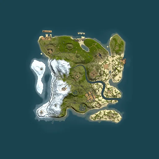 Rust map seed 59002705, 2500x2500m top-down preview