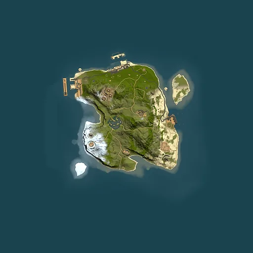 Rust map seed 1272262382, 2000x2000m top-down preview