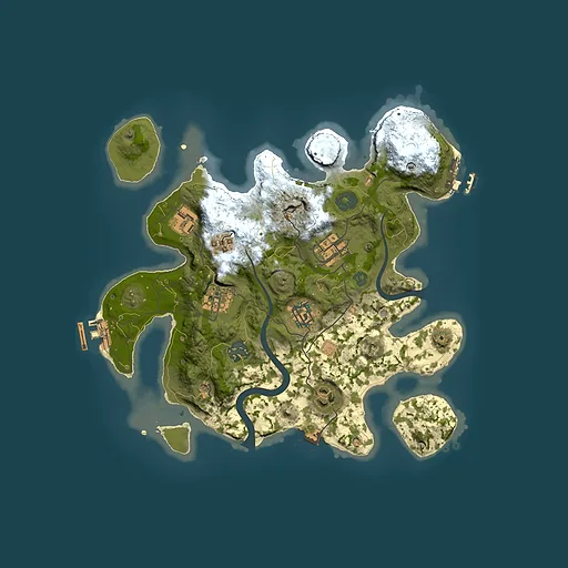 Rust map seed 823481569, 3000x3000m top-down preview