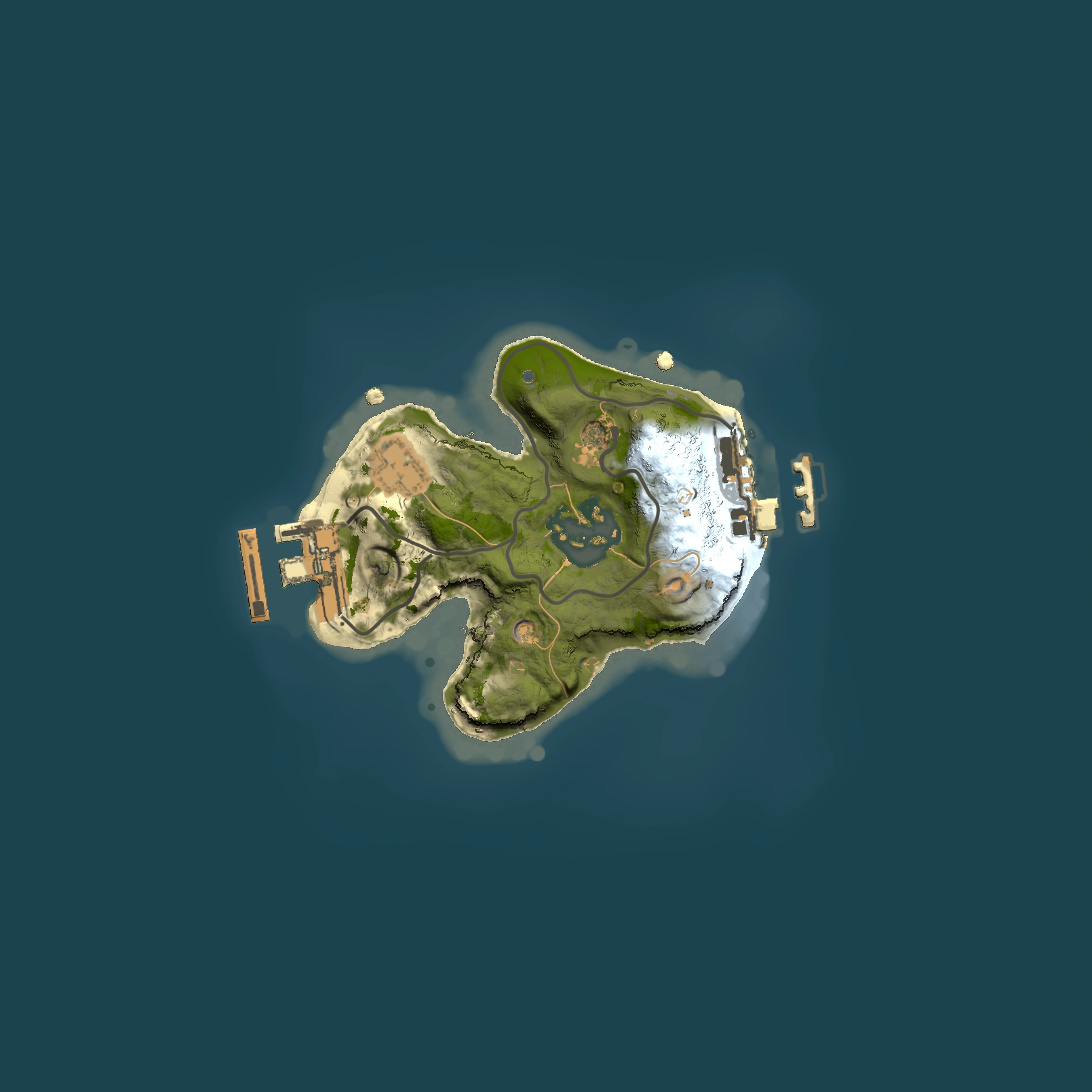 Full top-down render of Rust map seed 413013524, 1500x1500m