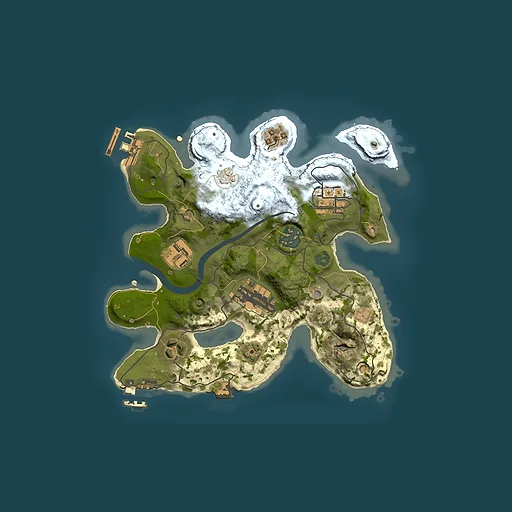 Rust map seed 1000417229, 2500x2500m top-down preview