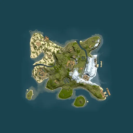 Rust map seed 359219997, 2500x2500m top-down preview