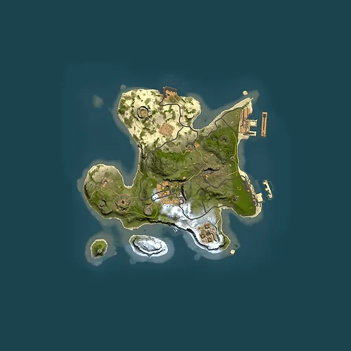Rust map seed 1360866689, 2000x2000m top-down preview