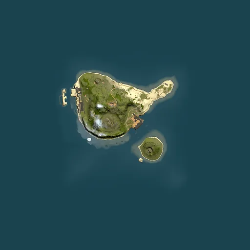 Rust map seed 37143642, 1500x1500m top-down preview