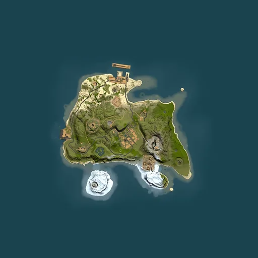 Rust map seed 1420929626, 2000x2000m top-down preview