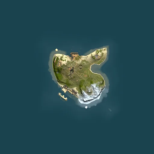 Rust map seed 29588881, 1500x1500m top-down preview