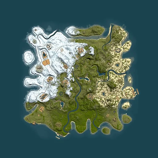 Rust map seed 632542902, 4500x4500m top-down preview