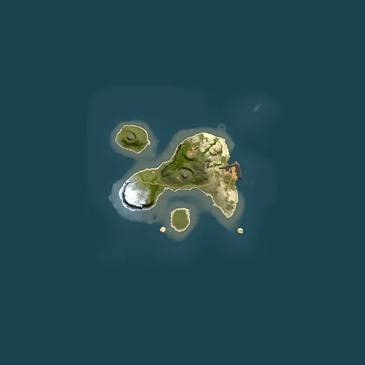 Rust map seed 47057588, 1500x1500m top-down preview