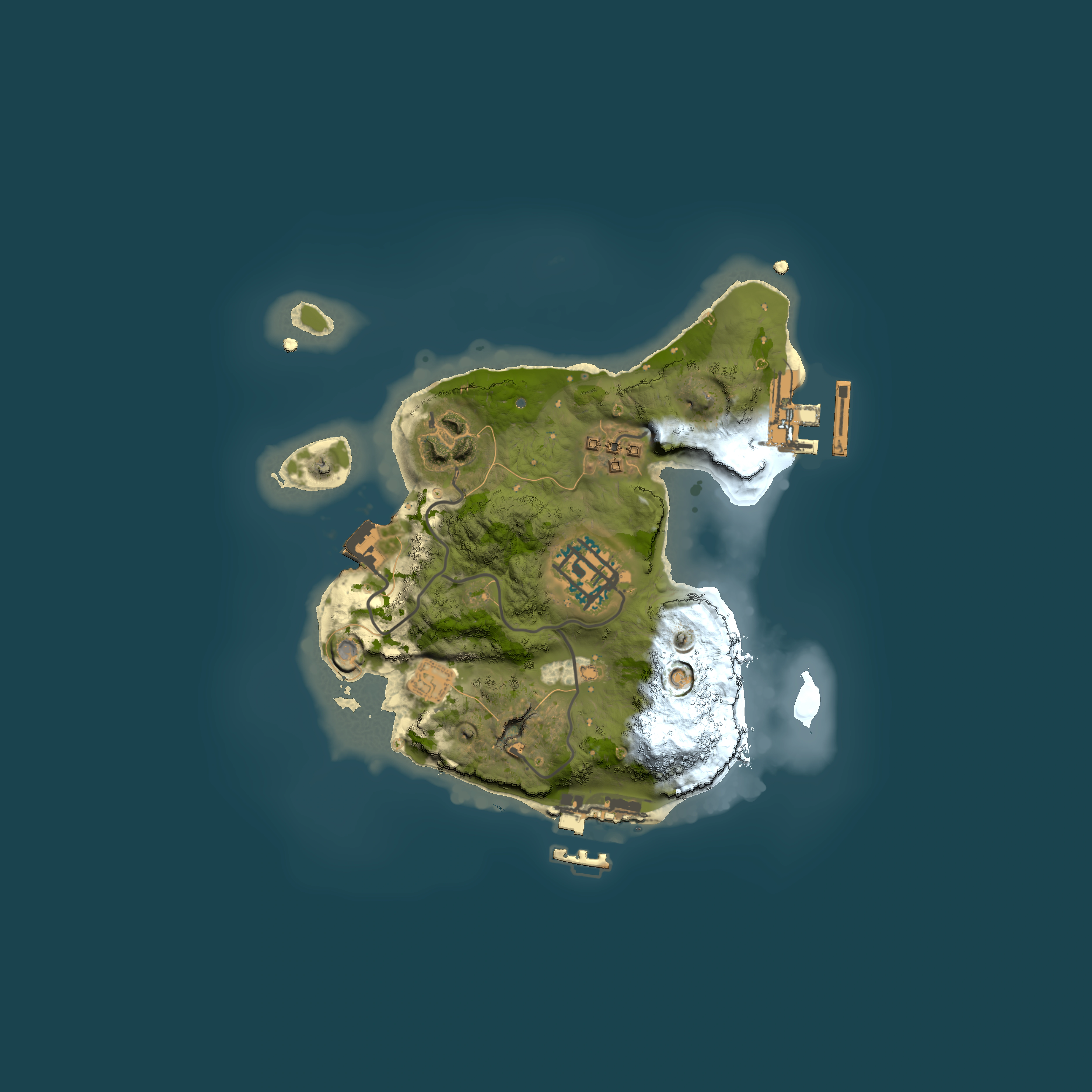 Full top-down render of Rust map seed 1183793816, 2000x2000m