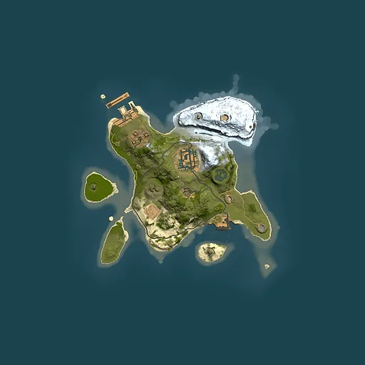Rust map seed 588528899, 2000x2000m top-down preview