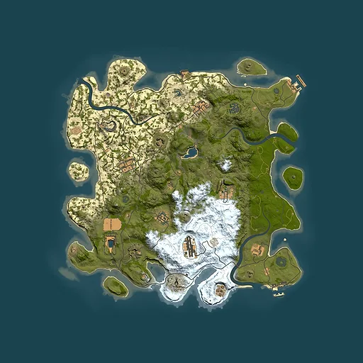Rust map seed 1700120777, 4000x4000m top-down preview