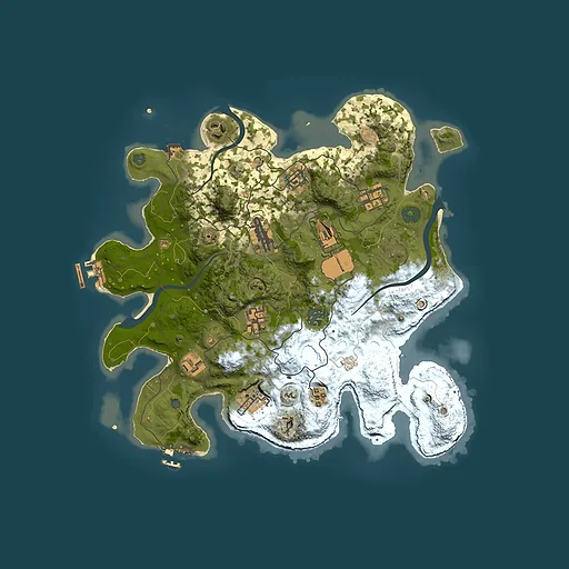 Rust map seed 1698840319, 3500x3500m top-down preview