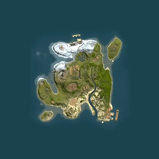 Rust map seed 1882628155, 2100x2100m top-down preview