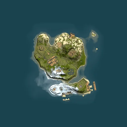 Rust map seed 2143278574, 2000x2000m top-down preview