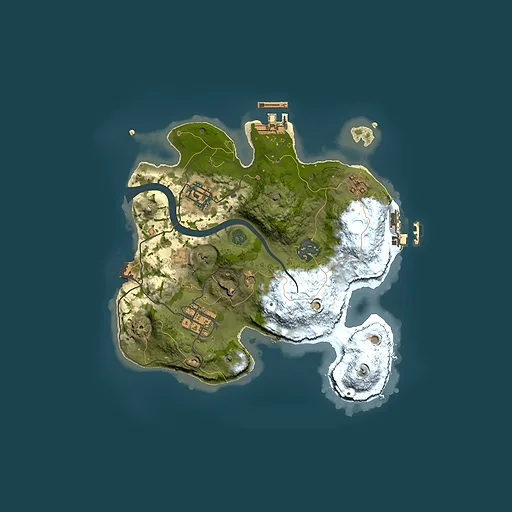 Rust map seed 415109780, 2500x2500m top-down preview