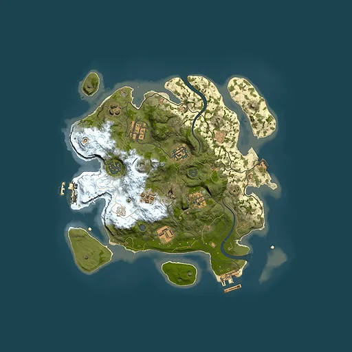 Rust map seed 922096218, 3000x3000m top-down preview