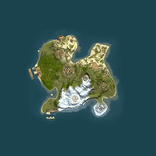 Rust map seed 151419129, 2000x2000m top-down preview