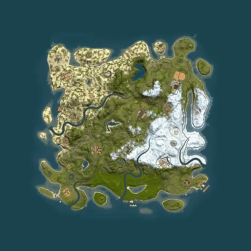 Rust map seed 513322470, 4500x4500m top-down preview