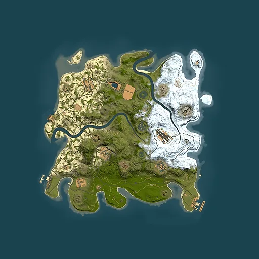 Rust map seed 1936949912, 3500x3500m top-down preview