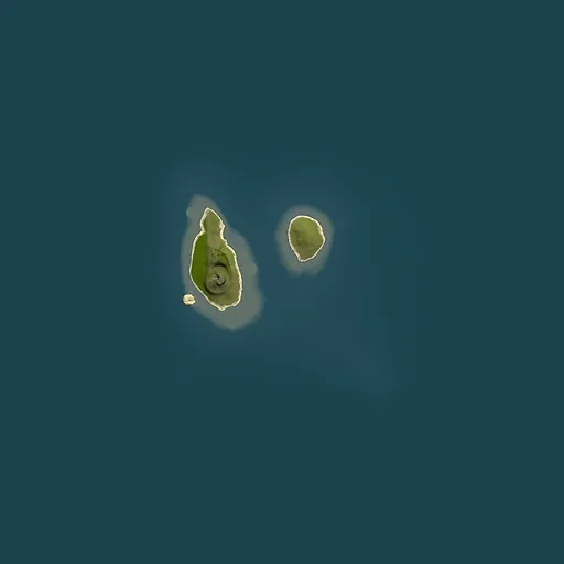Rust map seed 519772565, 1000x1000m top-down preview