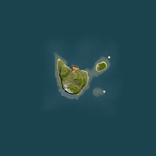 Rust map seed 1735720434, 1500x1500m top-down preview
