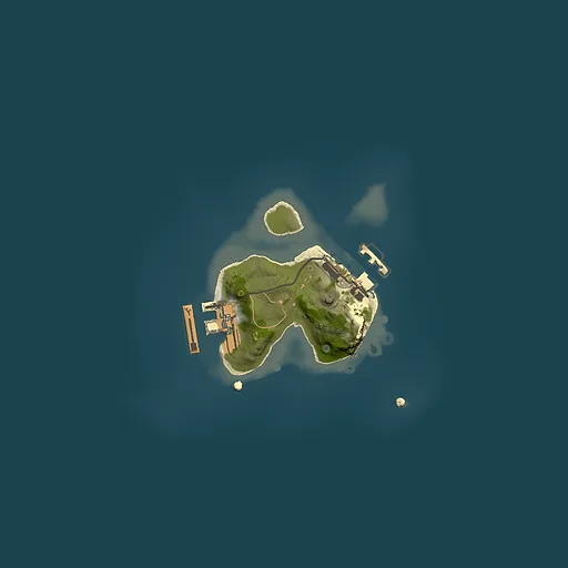 Rust map seed 2093045111, 1500x1500m top-down preview
