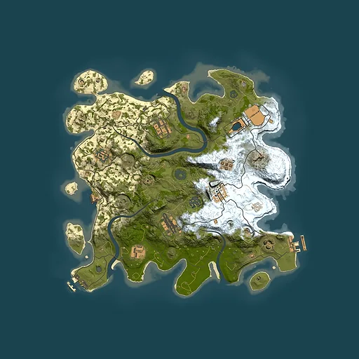 Rust map seed 1916988417, 3500x3500m top-down preview