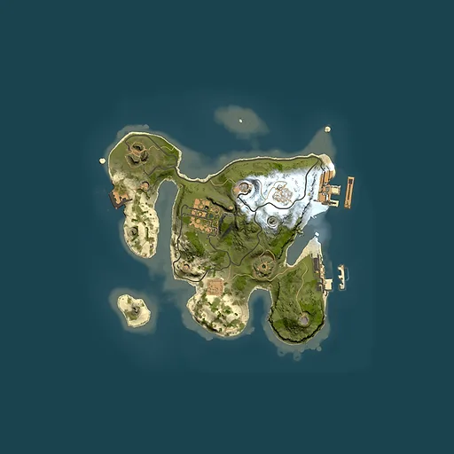 Rust map seed 572358233, 2000x2000m top-down preview