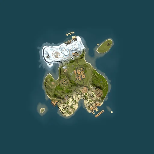 Rust map seed 174233196, 2000x2000m top-down preview