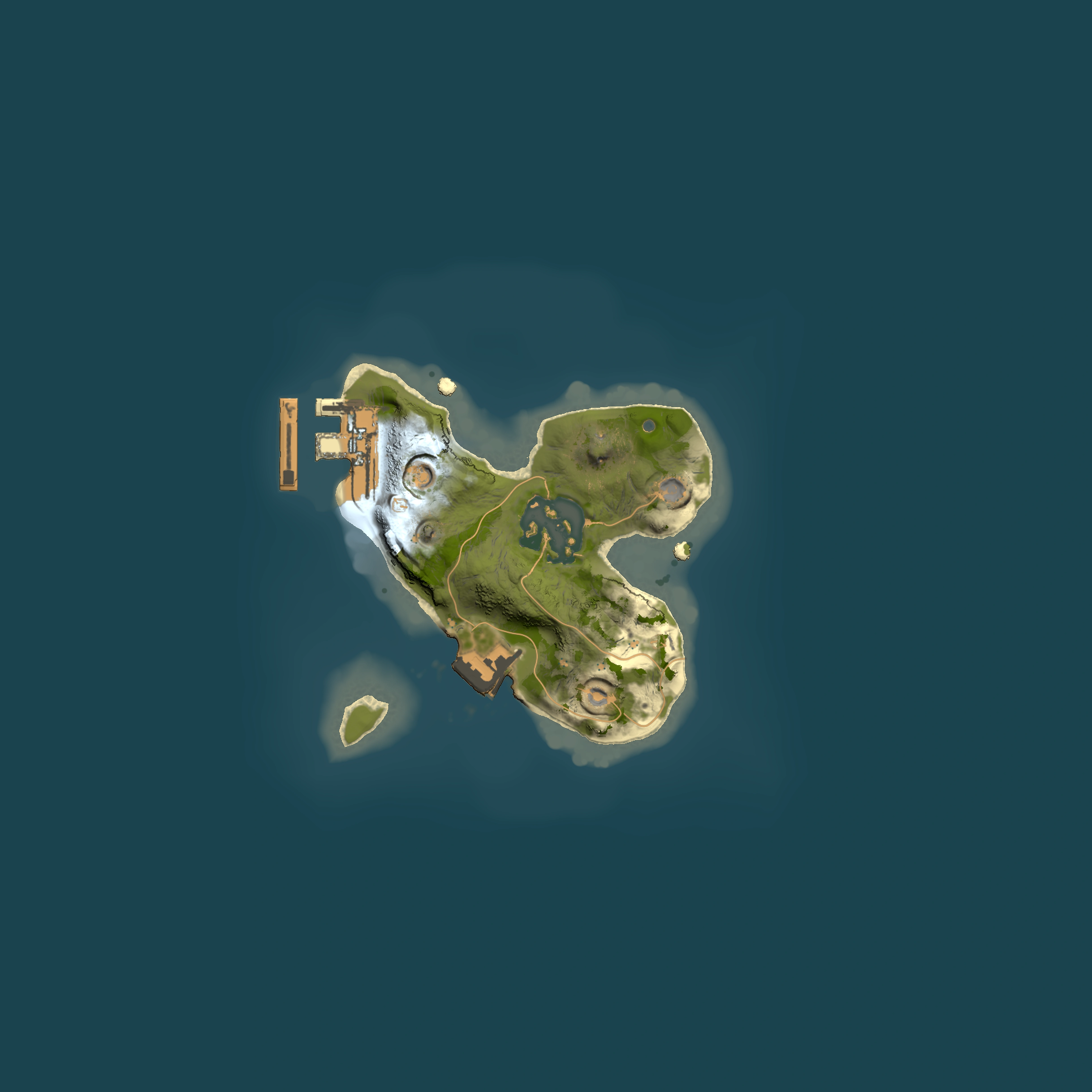 Full top-down render of Rust map seed 1147546226, 1500x1500m
