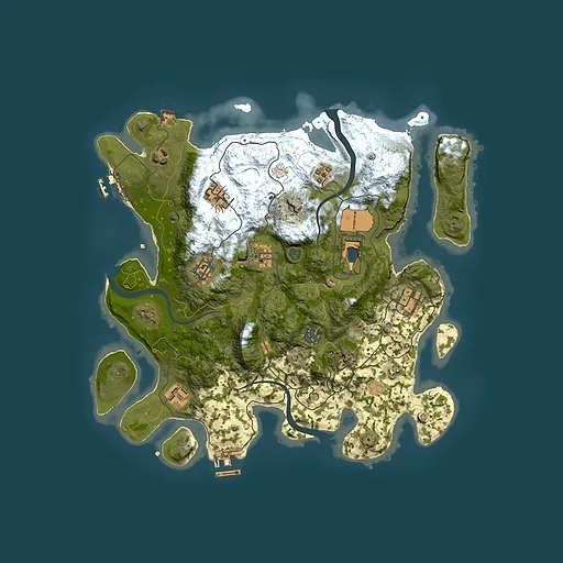 Rust map seed 1937017724, 3500x3500m top-down preview