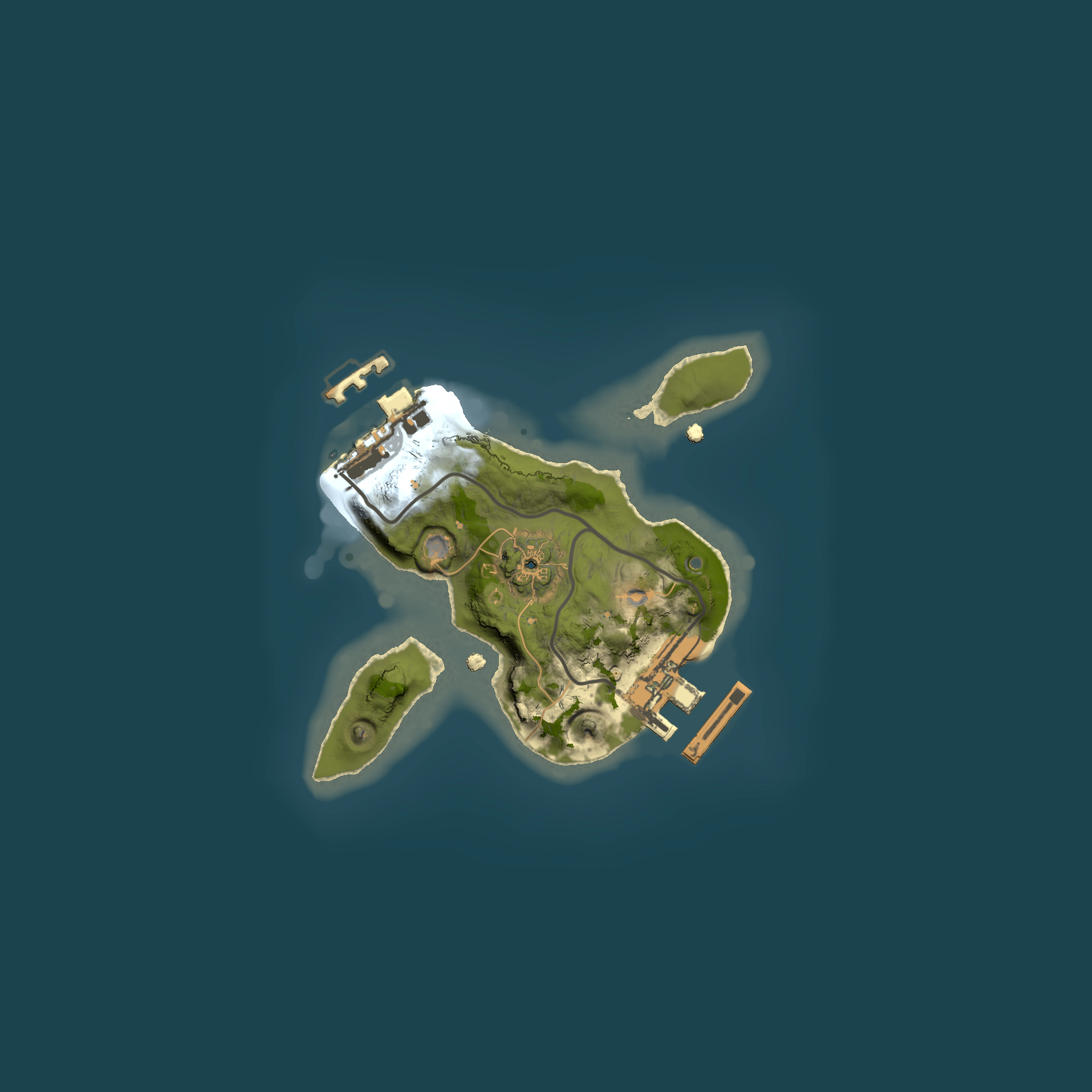 Full top-down render of Rust map seed 504984978, 1500x1500m