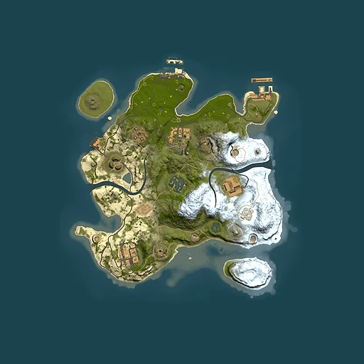 Rust map seed 1756602454, 2500x2500m top-down preview